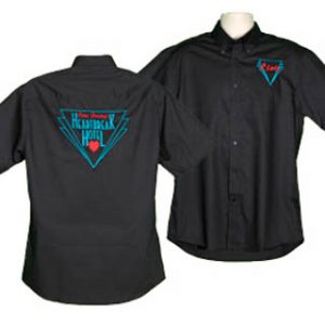 187 Style Rock n Roll Embroidered Shirt