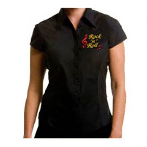 Ladies Rock n Roll Embroidered Blouses From