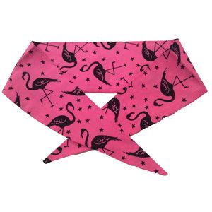 Pink Flamingos Neckerchief