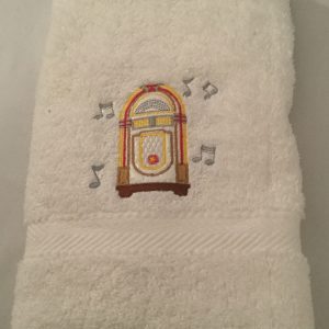 Small Dance Towel Juke Box (White)